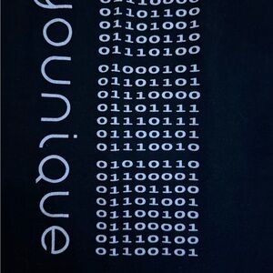 Younique Black and White Graphic Tee